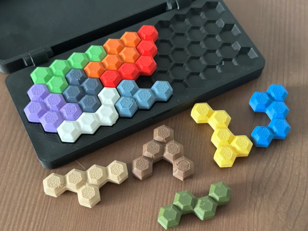 Hexagon Logic Puzzle