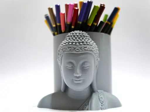 Buddha Pen Stand – Serenity for Your Space