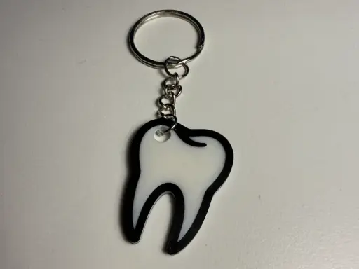 Tooth- Keychain