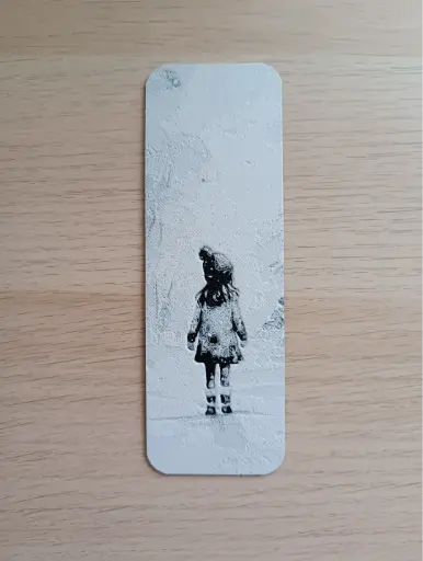 Girl in snow - Bookmark