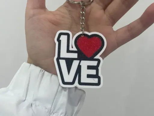 Love- Keychain