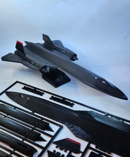 SR-71 Plane - Kit card