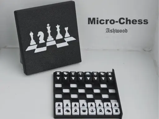 Micro travel chess set
