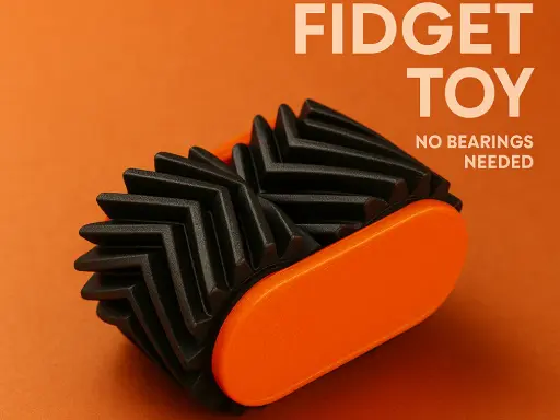 Helical Gear Fidget Toy